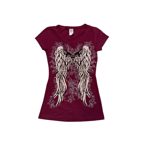 Damen T-Shirt mit Engelprint Drune