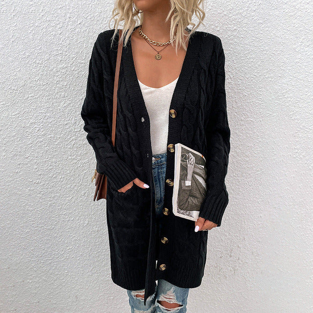 Drune | Stilvolle Strickjacke