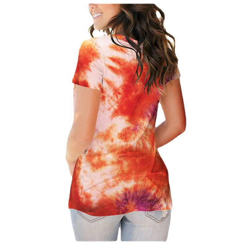 Drune | Batik Kurzarm-T-Shirt