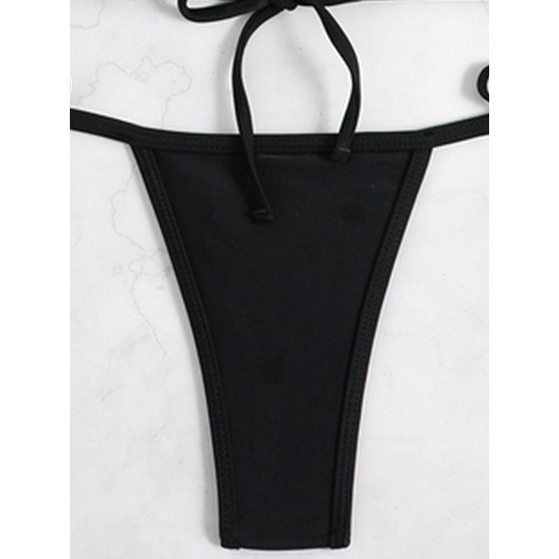 Damen Triangle-Bikini mit raffiniertem Bindedesign Drune