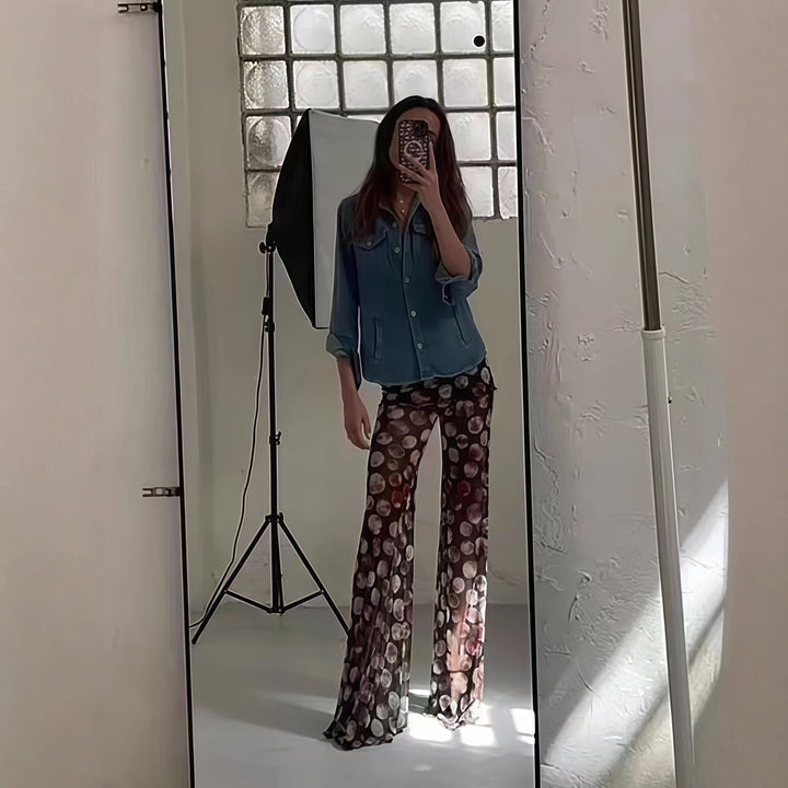 Damen Lässige Kunstlederjacke mit modischem Schnitt Drune
