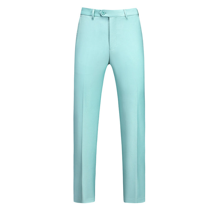 Herren nan schlanke Premium-Bügelfaltenhose mit Stretchbund und knitterarmem Gewebe Drune