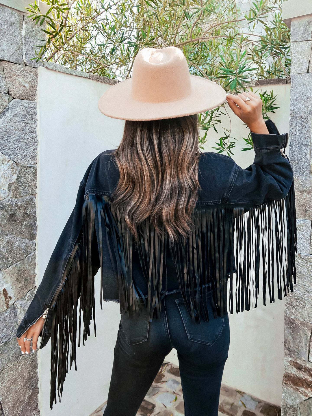 Drune | Denimjacke - Western-inspirierter Stil - Robustes Baumwoll-Denim - Freizeit- & Festivalbekleidung