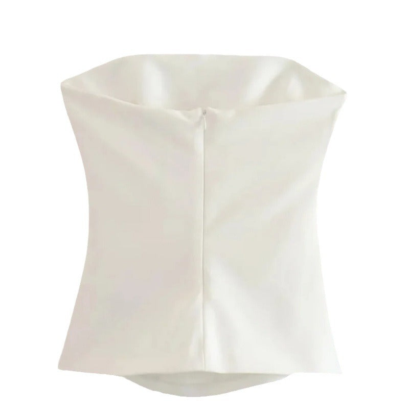 Damen elegante und figurbetonte Bluse Drune