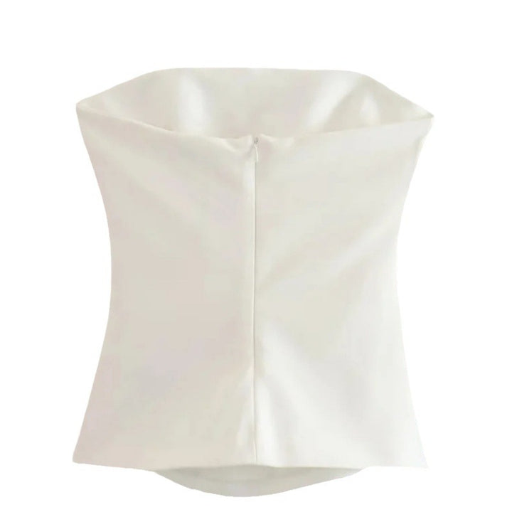 Damen elegante und figurbetonte Bluse Drune