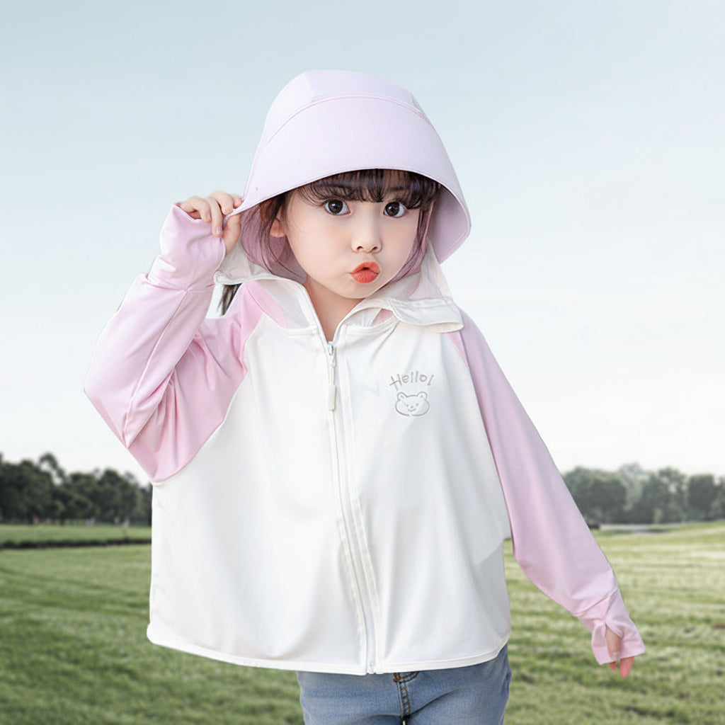 Damen UV-Schutzjacke mit Kapuze und atmungsaktivem Design Drune