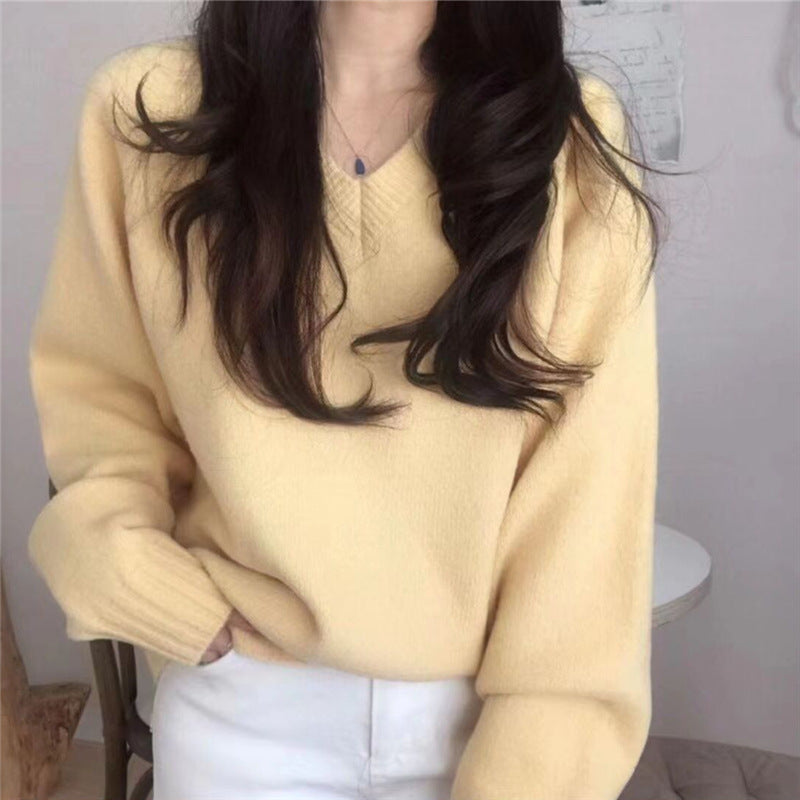 Damen lässiger Pullover Drune