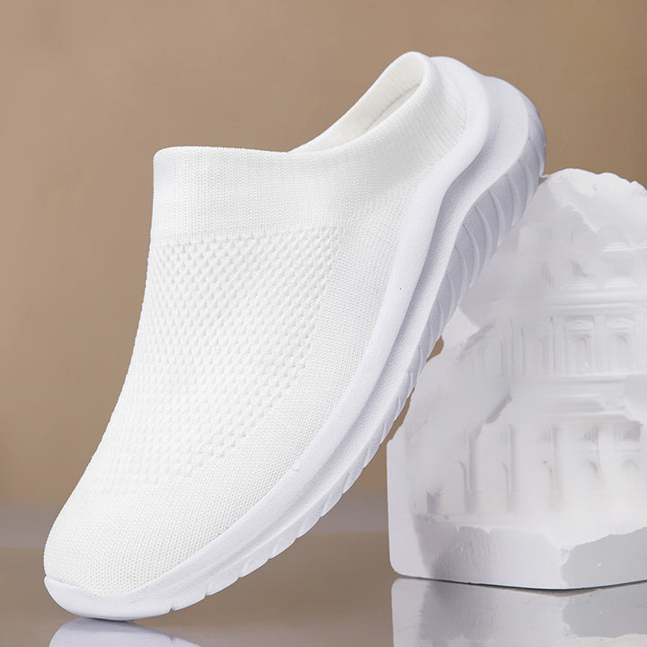 Damen nan Slip-On-Stricktrainer mit sockenhaftem Schaft und ergonomischer Dämpfungssohle Drune