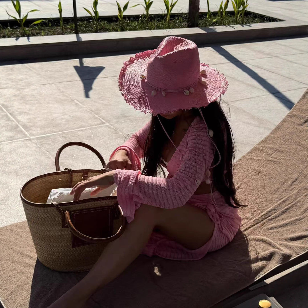 Damen bezauberndes strandtaugliches Outfit mit Cropped Top und Maxiröcke Drune