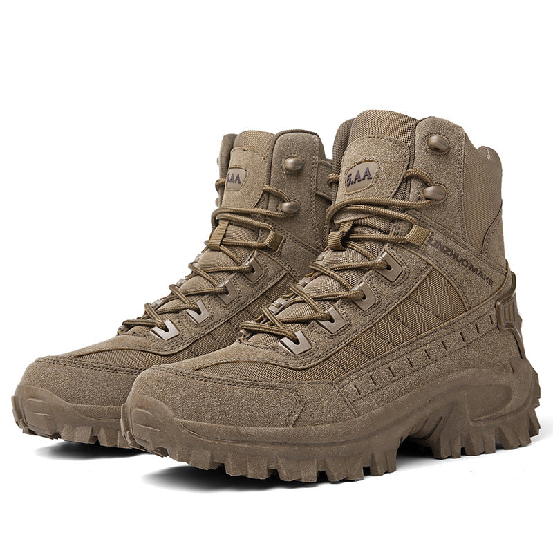 Damen Militärische Wanderschuhe mit rutschfester Sohle und atmungsaktivem Obermaterial Drune