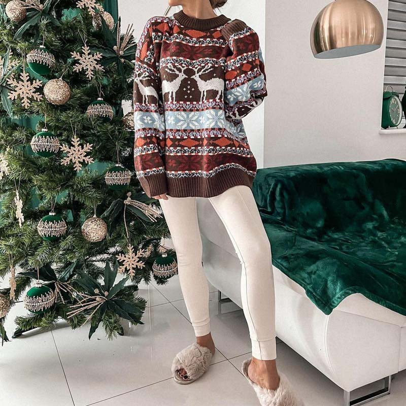 Drune | Weihnachtspulli mit Festlichem Motiv