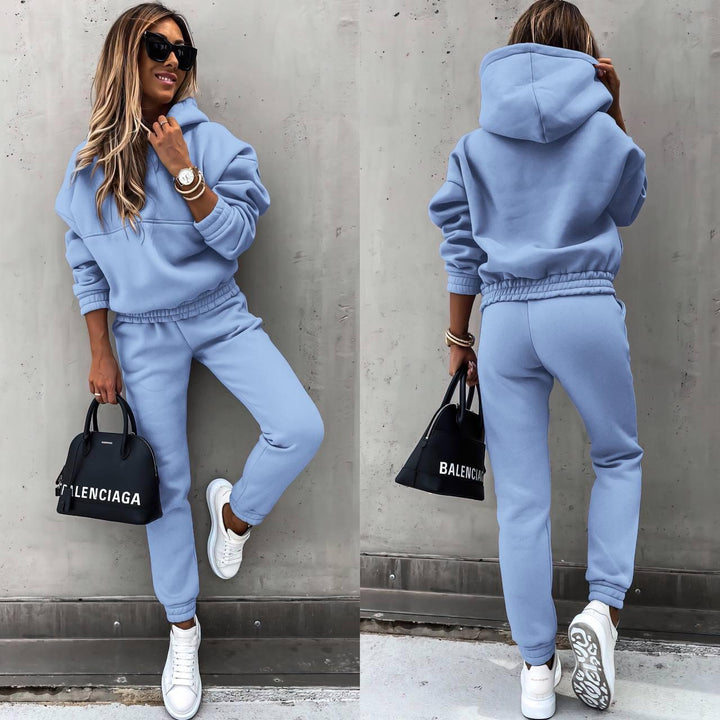 Jogginganzug Damen sportlich aus weichem Material
