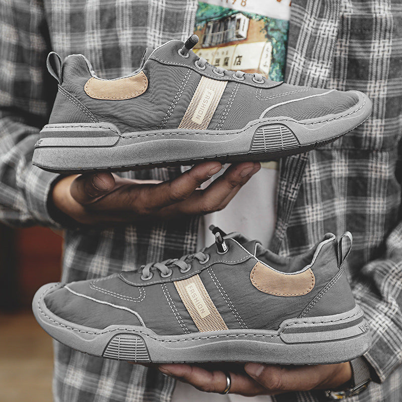 Damen modische Freizeitsneakers mit gepolstertem Kragen und flexibler Laufsohle Drune