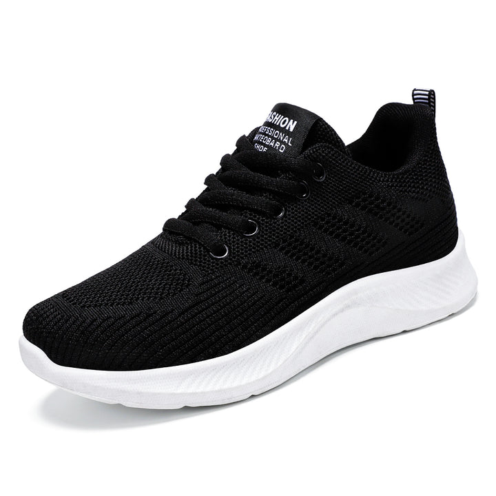 Unisex nan atmungsaktive Strick-Sneaker mit leichter Memory-Fußbett Sohle Drune