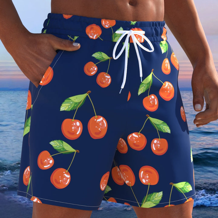 Herren Schwimmmode mit frischem Kirschdesign und bequemer Passform Drune