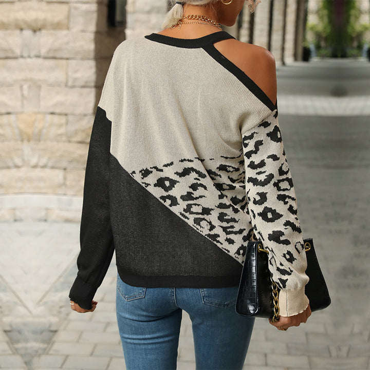 Damen Großer Strickpullover mit kreativem Tiermotiv und lässigem Schnitt Drune