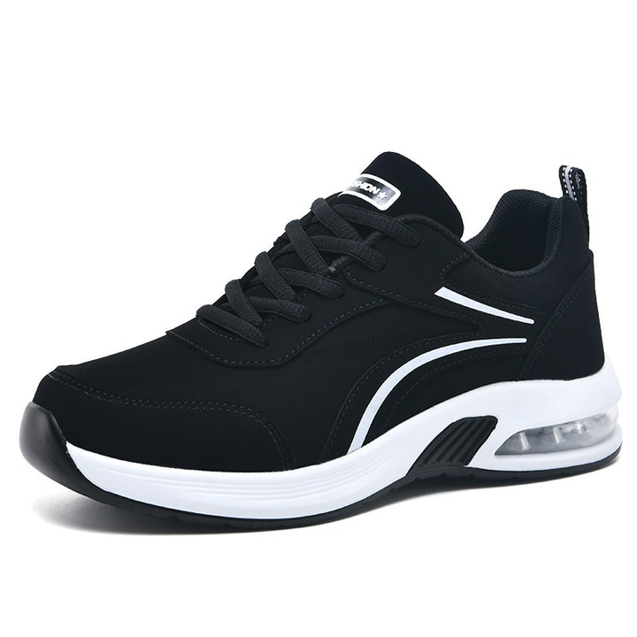Herren nan luftgedämpfter City-Sneaker mit ergonomischer EVA-Zwischensohle und gepolsterter Knöchelmanschette Drune