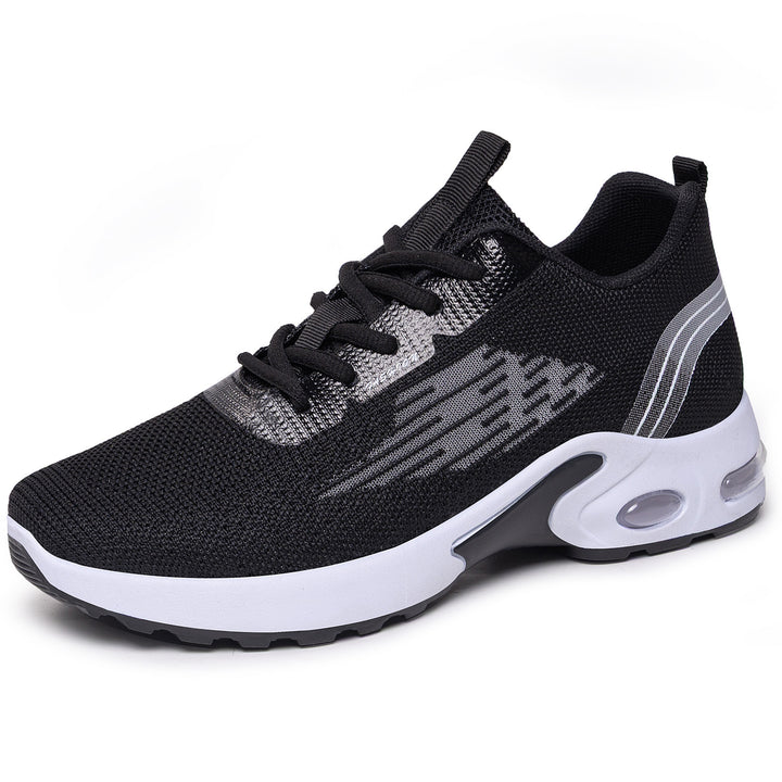 Herren nan leichter Strick-Performance-Sneaker mit sichtbarer Luftkammer-Dämpfung und flexibler Laufsohle Drune