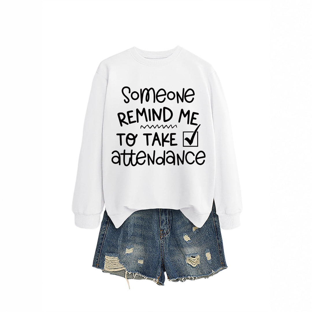 Damen Sweatshirt mit witzigem Motiv und inspirierendem Schriftzug Drune