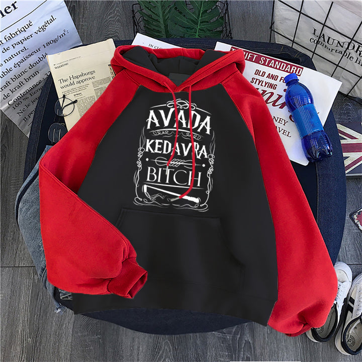 Damen Kapuzenpullover mit kreativen Grafikdesign Drune