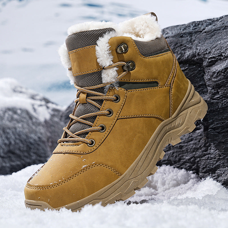 Damen Hochwertige Winterboots mit isolierter Innensohle und rutschfester Sohle Drune