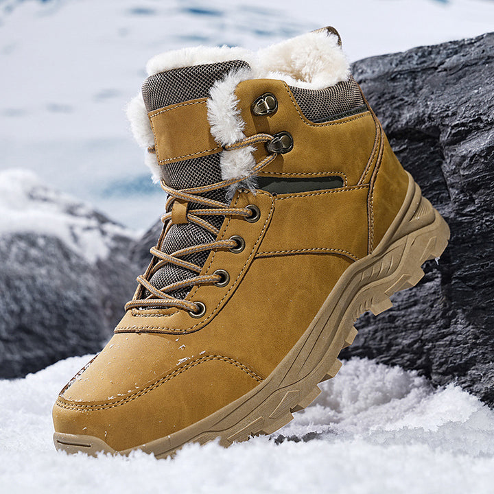 Damen Hochwertige Winterboots mit isolierter Innensohle und rutschfester Sohle Drune