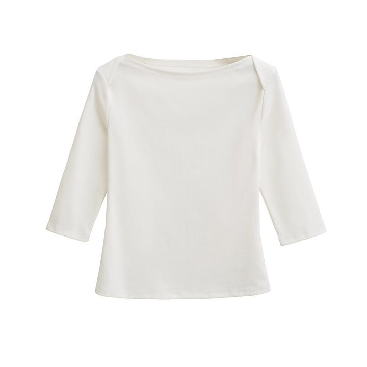 Damen Langarmshirt mit lässigem Schnitt und modernen Details Drune