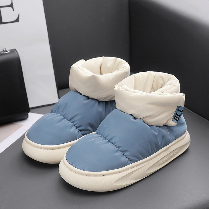 Damen warme Isolier-Schuhe mit hochwertiger Polsterung und rutschfester Sohle Drune