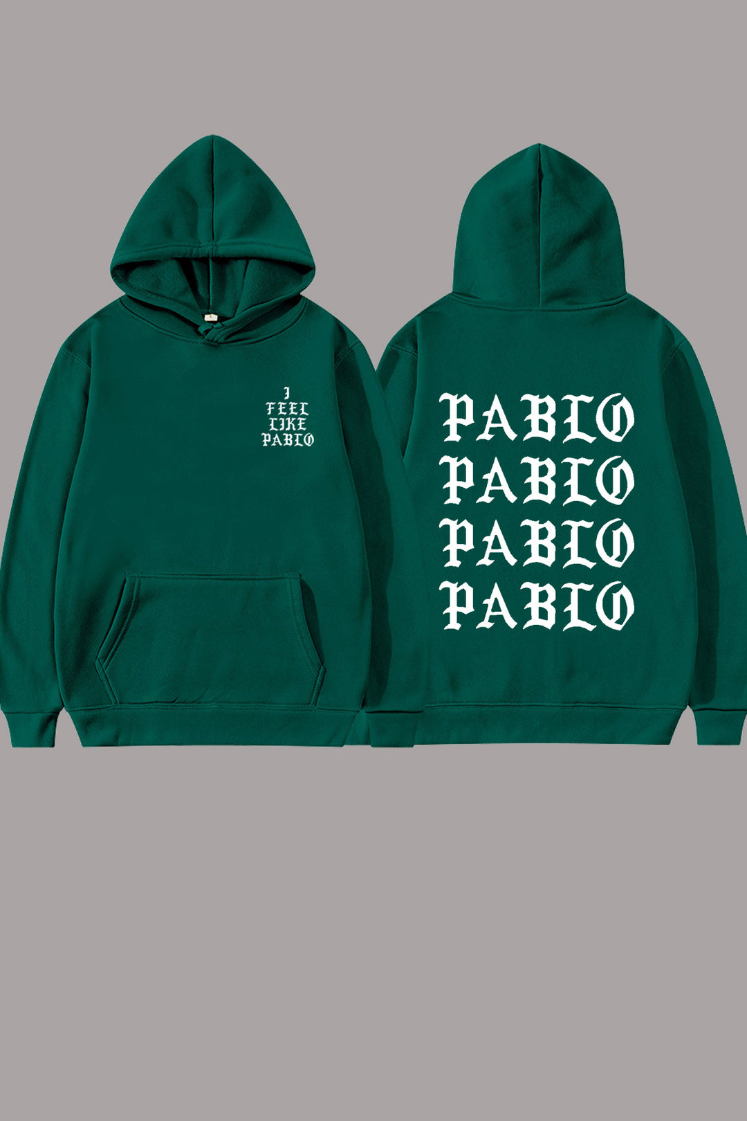 Damen Kapuzenpullover mit kreativem Grafikdruck und bequemer Passform Drune