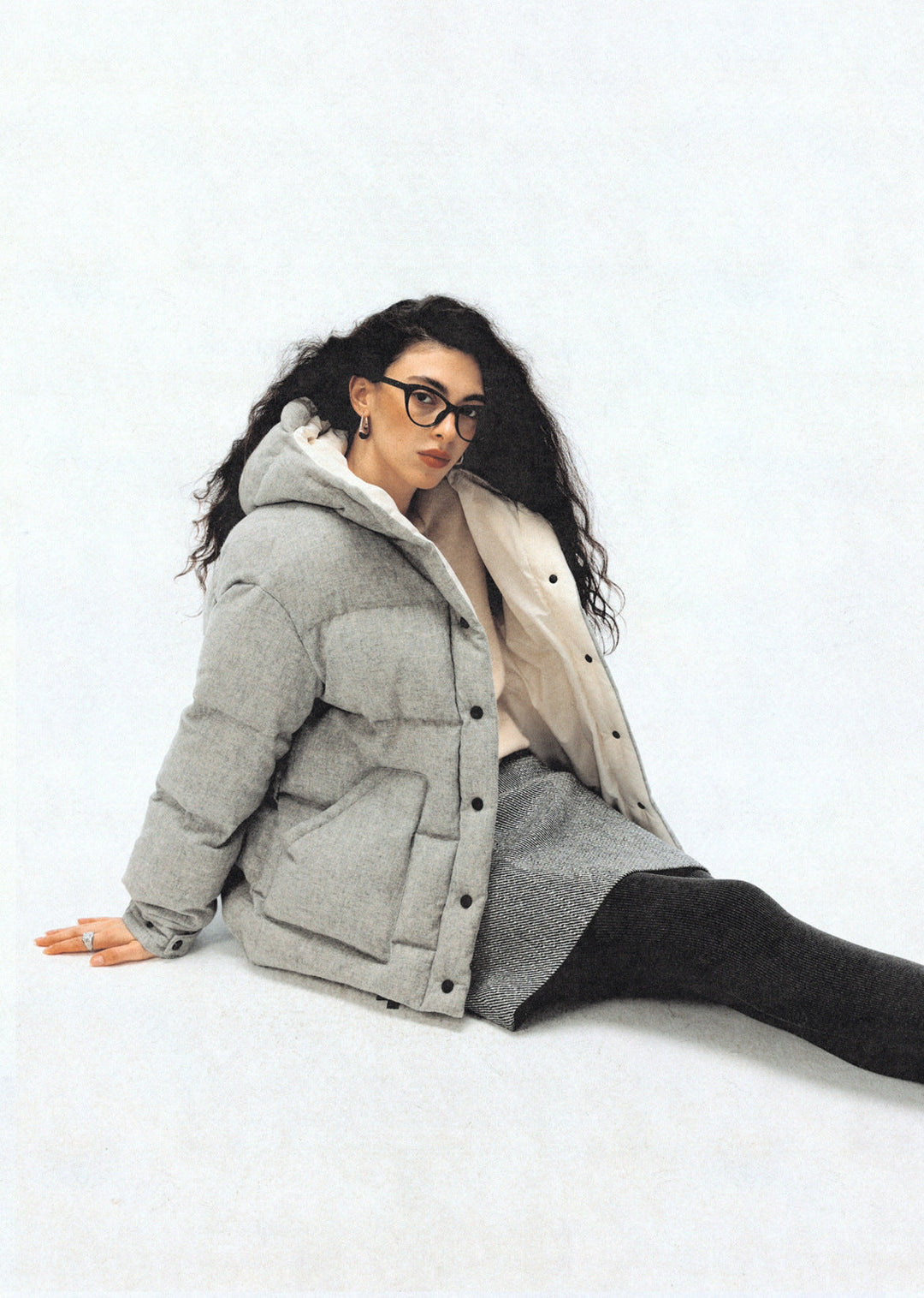 Drune | Hafen Oversized Pufferjacke