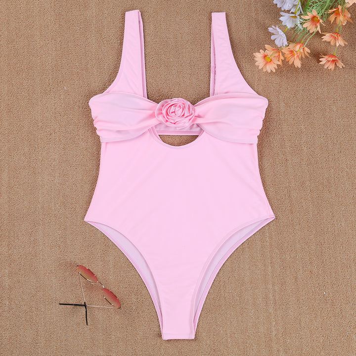 Damen Eleganter Einteiler mit floralem Detail Drune