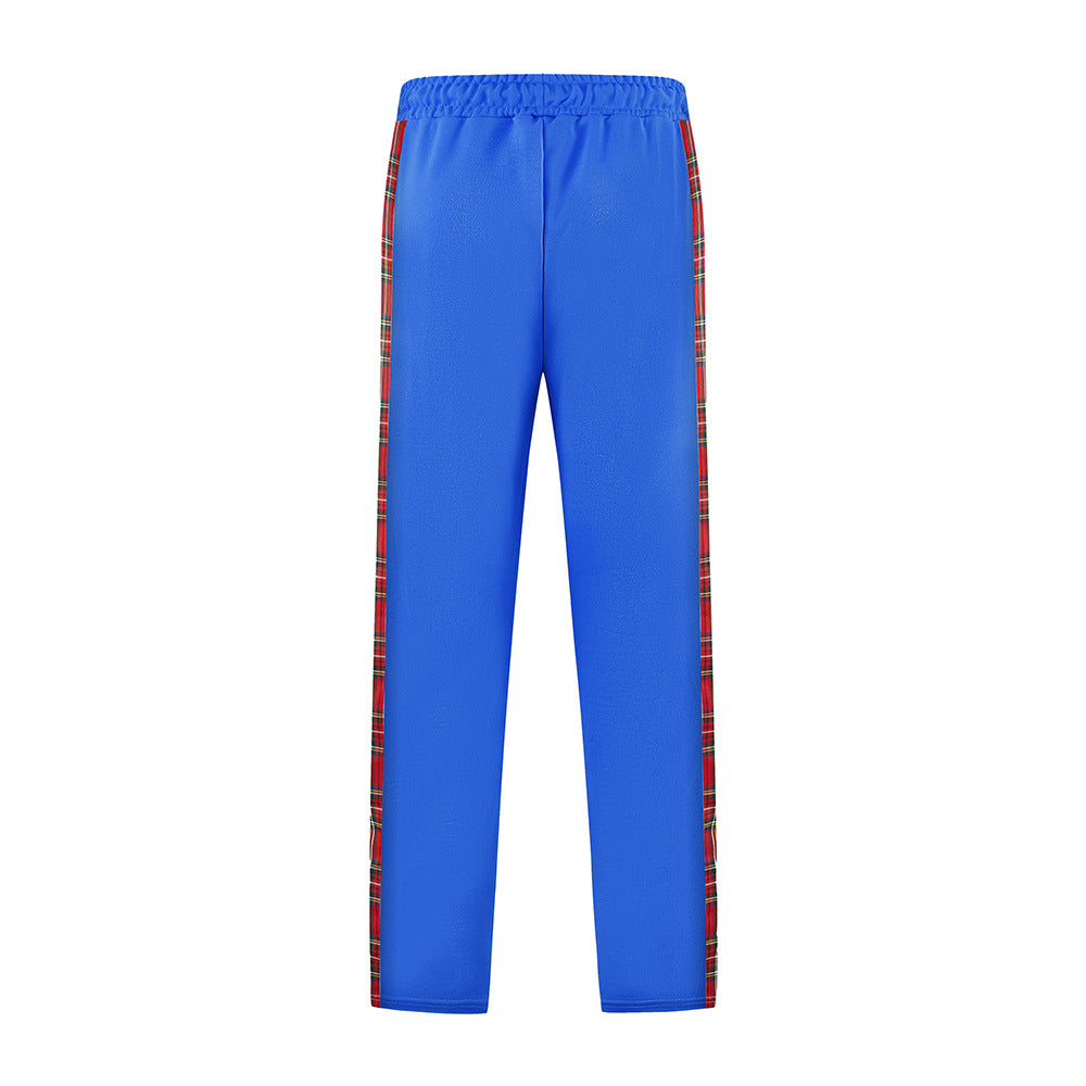 Herren Sportliche Jogginghose mit Druckknopf-Design und elastischem Bund Drune