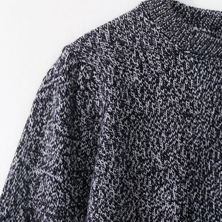 Damen kuschelige Strickjacke mit Knopfleiste Drune