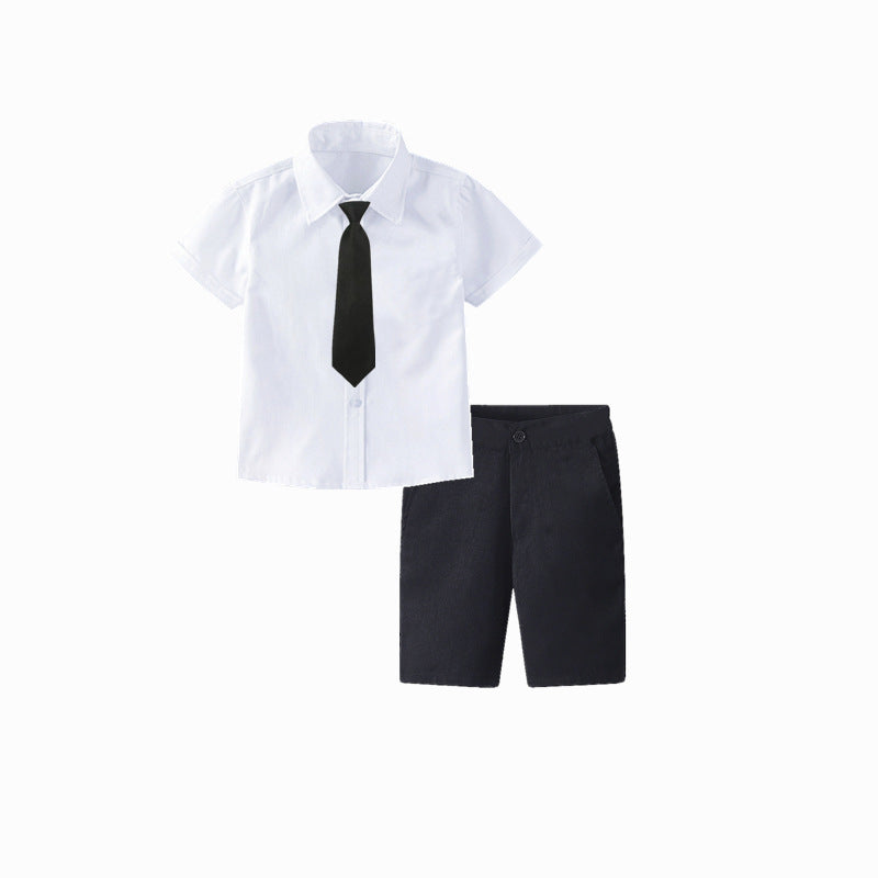 Unisex Elegant und bequemes Set aus Hemd und Shorts Drune