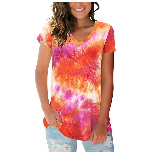 Drune | Batik Kurzarm-T-Shirt