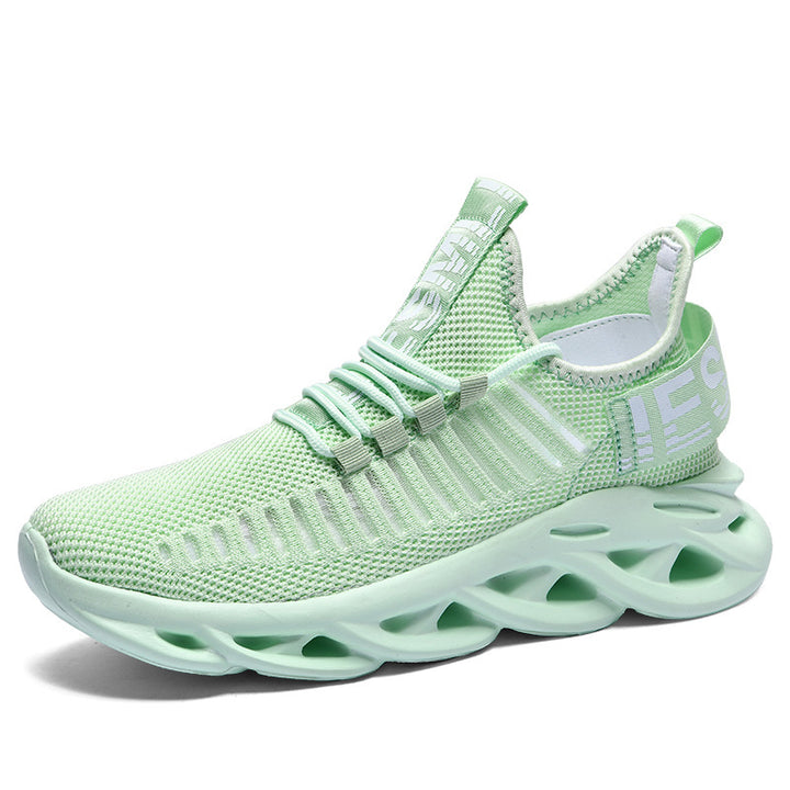 Unisex nan atmungsaktive ultraleichte Strick-Sneaker mit dämpfender Hohlsohle Drune