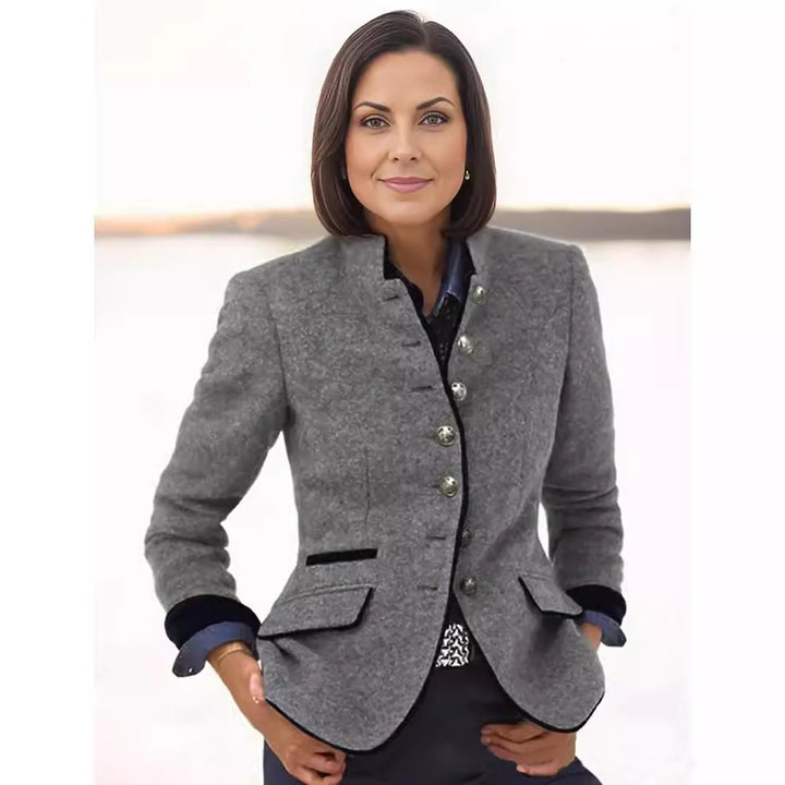 Damen Maßgeschneiderter Texturierter Blazer Drune