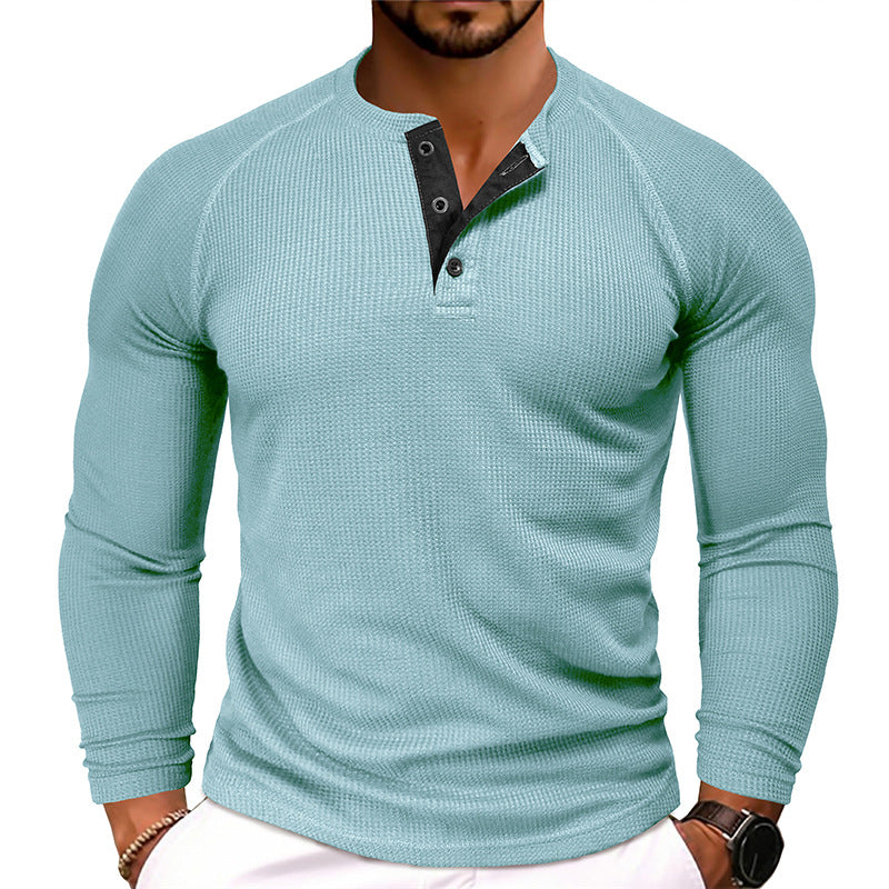 Herren Langarmhemd Drune