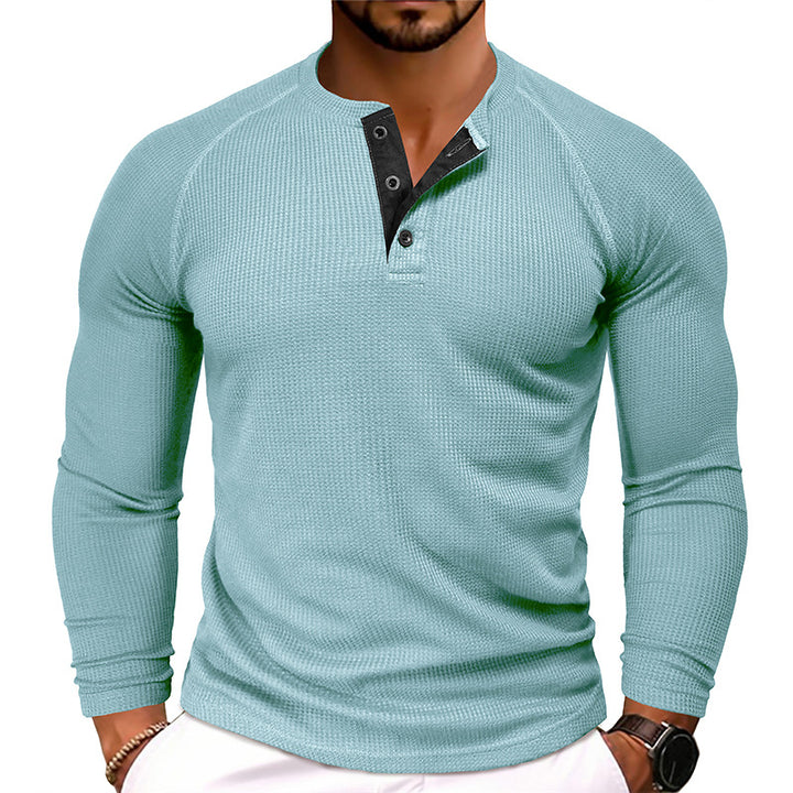 Herren Langarmhemd Drune