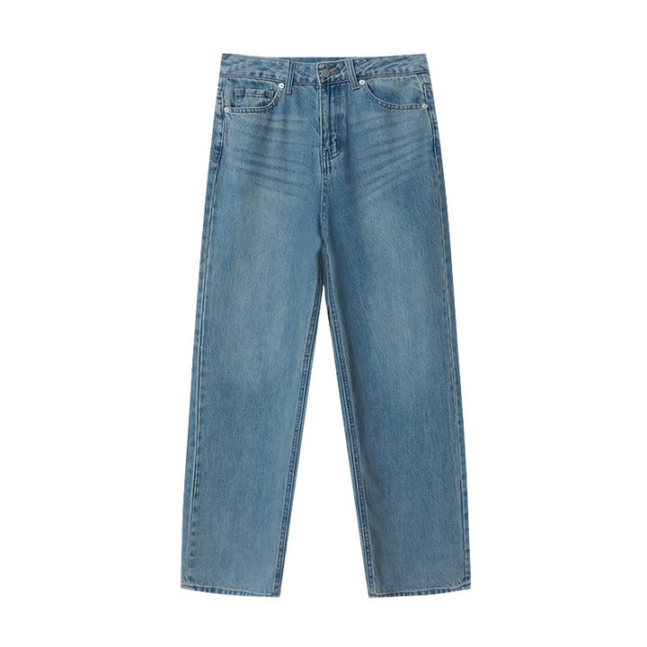 Damen weite High-Waist Jeans mit nachhaltigem Denim und lässigem Schnitt Drune