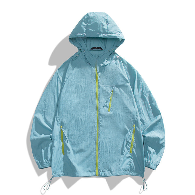 Herren leichtgewichtige Windjacke mit praktischen Taschen und atmungsaktiven Eigenschaften Drune