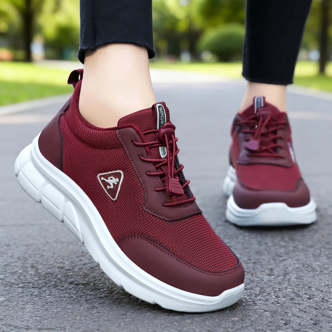 Herren nan robuster Chunky-Sneaker mit atmungsaktivem Mesh, Schnellzug-Kordel und stoßdämpfender EVA-Plateausohle Drune