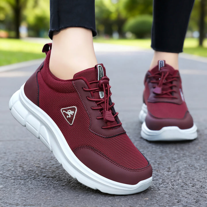 Herren nan robuster Chunky-Sneaker mit atmungsaktivem Mesh, Schnellzug-Kordel und stoßdämpfender EVA-Plateausohle Drune
