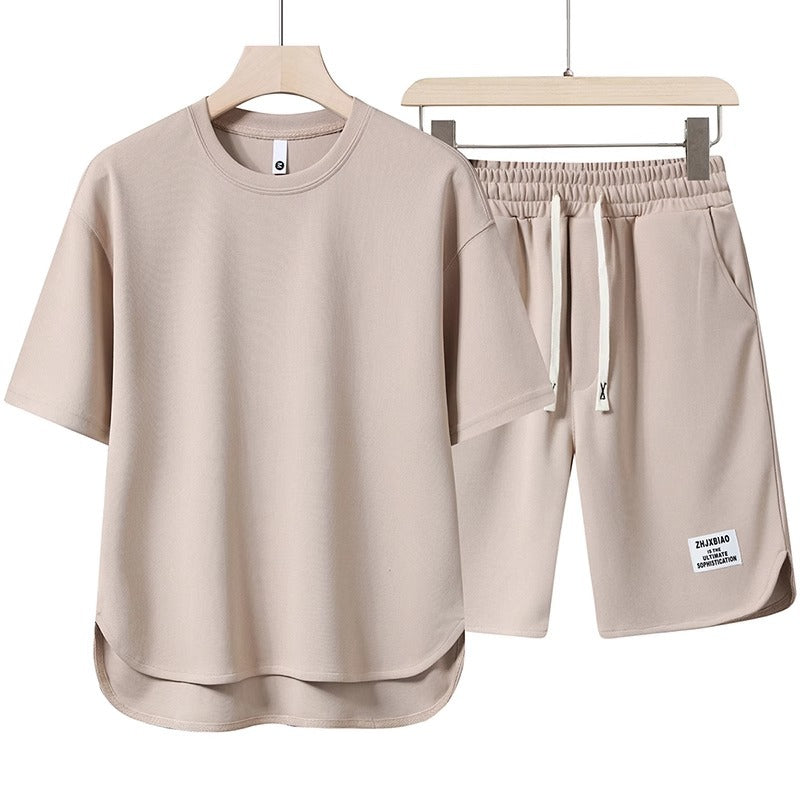 Damen lässiges Sport-Set mit praktischem Kordelzug und atmungsaktivem Material Drune