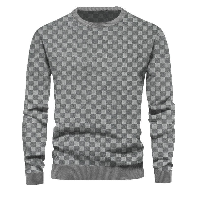 Herren Strickpullover mit strukturiertem Design und bequemem Schnitt Drune