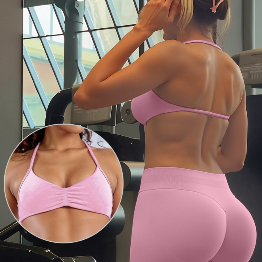 Damen Sport-Bikini Top mit raffiniertem Raffungseffekt Drune