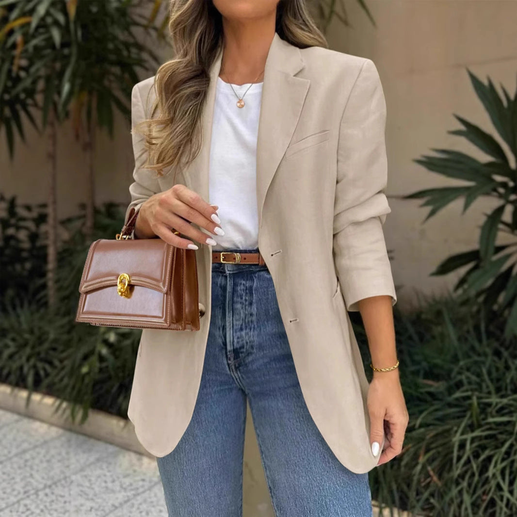 Damen Eleganter oversized Blazer Drune