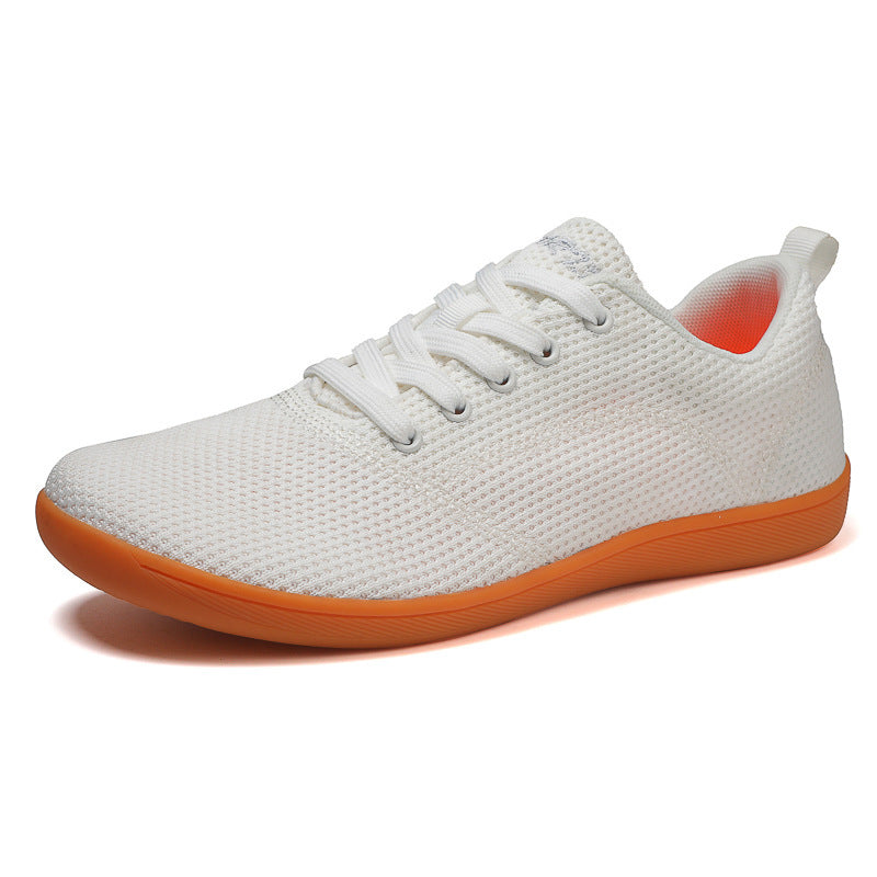 Damen nan federleichter Strick-Sneaker mit nahtlosem Maschenobermaterial, luftdurchlässiger Struktur und flexibler Mikrozellen-Laufsohle Drune