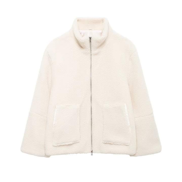Damen Cozy Fleece Zip-Up Jacke Drune