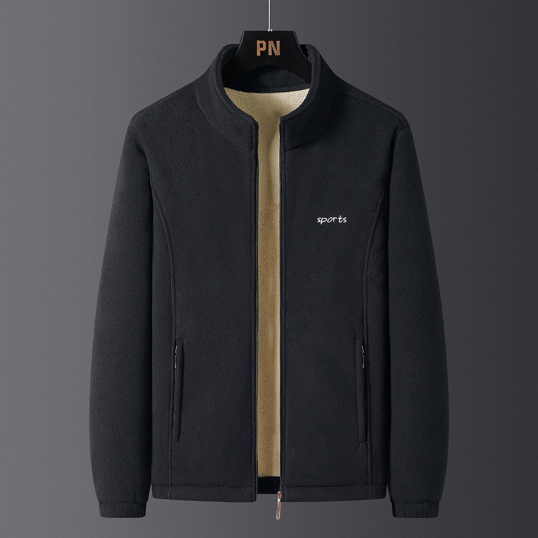 Herren Fleecejacke mit kuscheligem Innenfutter Drune